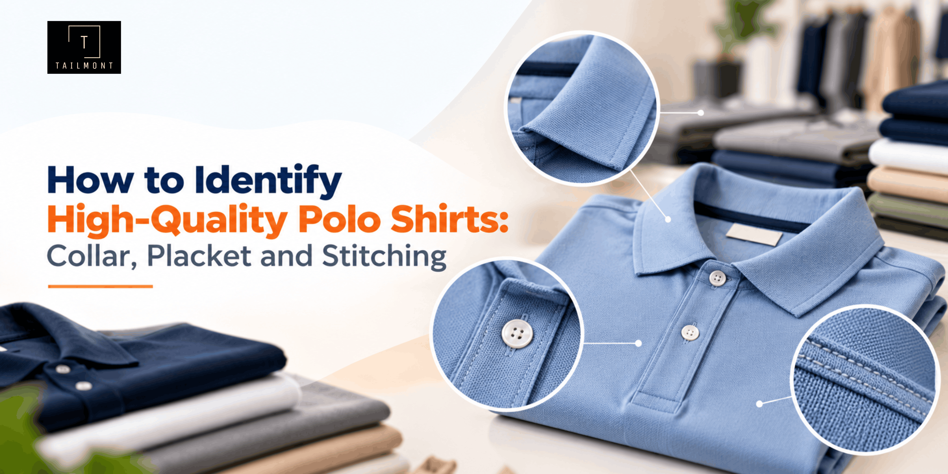 How to Identify High-Quality Polo Shirts: Collar, Placket and Stitching